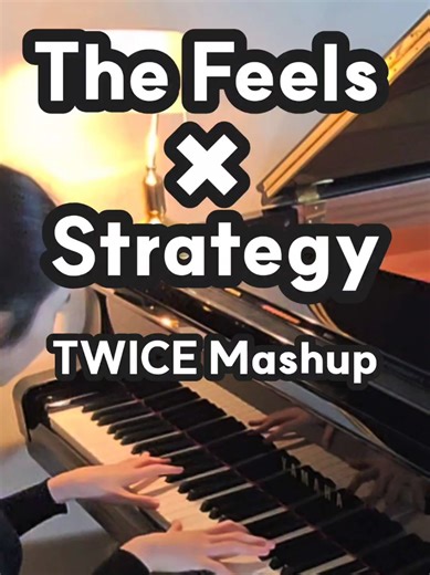 A piano mashup of TWICE's two legendary English singles performed on the Jimmy Fallon Show: 'The Feels' and 'Strategy'! 🎹✨ ​I loved contrasting the bouncy, high-teen energy of 'The Feels' with the deep, R&B groove of 'Strategy'. I hope you enjoy the visual and musical transition! 🎧 ​🎵 Songs: TWICE - The Feels & Strategy 🎹 Arranged & Performed by Jay Bae Piano ​#TWICE #TheFeels #Strategy #mashup #pianocover