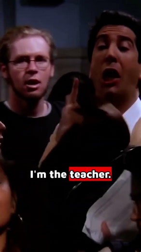 Ross Geller Sprints Across Town for Class | Friends