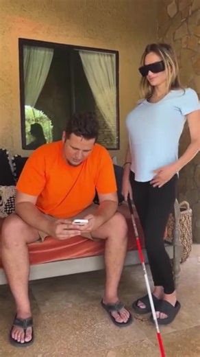 When he looked up, he changed his mind Woman puts melons into her top so that she would get his attention and get asked for a date. #nmlive 🎬 This video was produced by Network Media and Justine and Danny | Las Vegas Actor Showcase