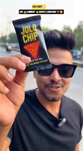 Itna Chota Jolo Chips Packet 😭 #shorts #ytshorts#jolochips #snacks#streetfood#minifood #indiansnacks