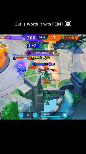 CUT IS WORTH IT! 😈 FEINT ATTACK ZOROARK'S 🔥 POKÉMON UNITE #shorts #zoroark
