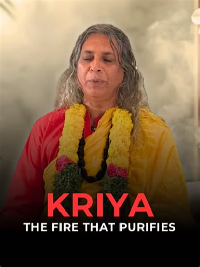 When Breath Stops… Karma Burns _ The Power of Kriya Yoga #shorts #innerpeace #motivation #kriyayoga In Kriya Yoga, the breath becomes so subtle that you enter a state beyond breathing — the breathless state. 🌬️ Here, your body decarbonises, toxins release, and past karmas begin to burn. 🔥 Through the awakening of the vertebra, energy rises, cleansing and transforming you from within. This is the path of inner fire… the path to liberation. #KriyaYoga #SpiritualAwakening #BreathlessState #Babaji