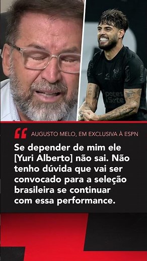 Yuri Alberto vai FICAR no Corinthians e vai para a seleção? 👀⚽