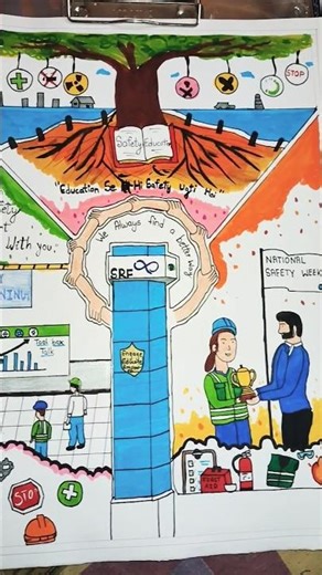 safety week drawing