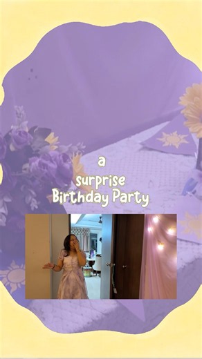 POV: You’re throwing a Tangled themed party at midnight 🏮 #shorts #siblings #birthdaycelebration
