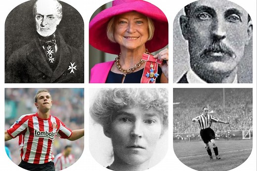 AI's choices for the 13 most famous people from Sunderland's illustrious history