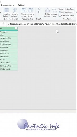 Separar Dados Utilizando o Power Query
