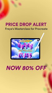 Become a confident digital artist and see real progress in weeks, not years! 😍 Join us in Freya's Masterclass for Procreate now - a proven method that’s already transformed over 55,000 beginners into skilled artists! No artistic background needed - just 30 minutes a day and an iPad! 🚀 ✨ Clear guidance that actually makes sense 🎯 Projects that build your confidence 🖌 All the tools pro artists use 👥 Support from fellow creators | Freya.art