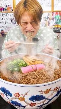 Fine if you don't finish it. Can I eat 6kg of piping hot giant-portion soba in 30 minutes?