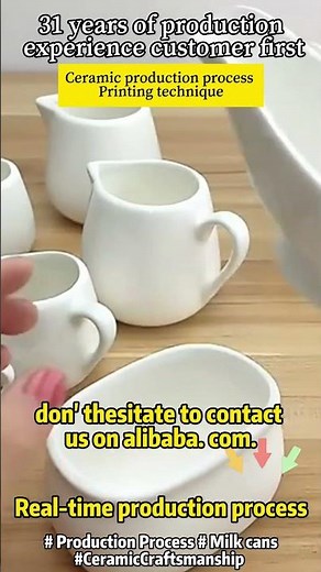 🎬 Ceramic Milk Jug Making Process | From Clay to Charm, We Craft with Care! 🌟