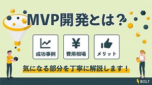 MVP開発とは？費用相場からメリットまでを徹底解説！ | ノーコード・ローコードに特化したシステム開発・導入支援サービス