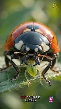 The Silent Guardian of the Garden | Amazing Life of the Seven-Spotted Ladybug 🐞🌿