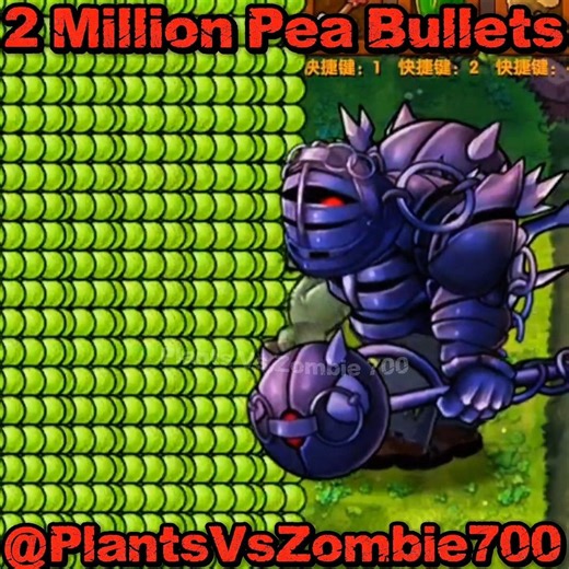 2 Million Big Pea Bullets Vs Powerful Zombies Test #pvz #pvz2 #youtubeshorts #shorts