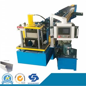 [Hot Item] Aluminum Rain Water Gutter Making Machine/Galvanized Gutter Roll Forming Machinery