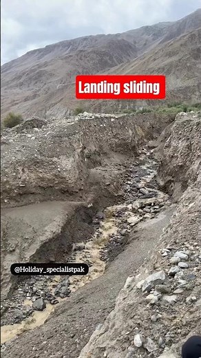 Life Challenges in Gilgit-Baltistan | Landslide Blocks Mountain Road