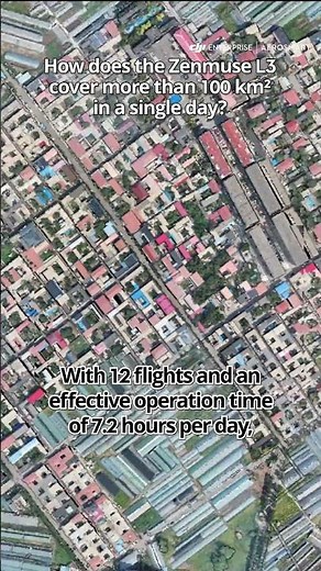 100 km² in One Day: Large-Area Mapping with DJI Zenmuse L3 | Aerosmart