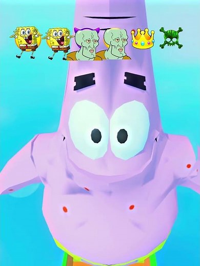 WHO SURVIVES? SPONGEBOB or SQUIDWARD or PATRICK💀🌊 #roblox #robloxshorts