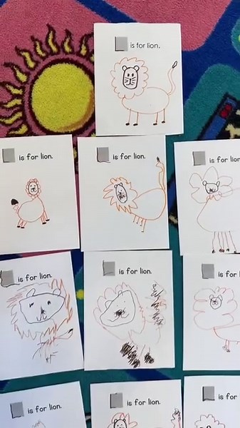 Join me for a roaring good time with directed drawings! Today's feature: 'L is for Lion.' Unleash your inner artist and watch as simple lines come to life to create a lion. #PreschoolArt #DirectedDrawing #LionIllustration #PreschoolVibes #preschoolteacher #prek #Halloween | Preschool Vibes