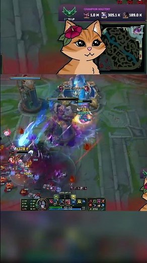 huge shaco support ult #leagueoflegends