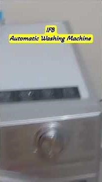 IFB Front Load Washing Machine Demo ⚡ How to Use IFB Front Load Washing Machine⚡ IFB washing machine