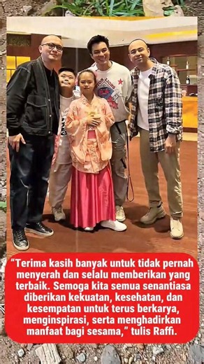 Raffi Ahmad Tersentuh, Apresiasi Film yang Libatkan Pemain Sindrom Down #artist #raffiahmad