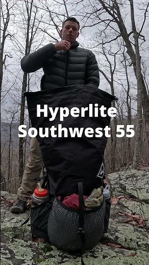 👇🏻Hyperlite Southwest 55 || The BEST UL Pack? 👇🏻 #travel #outdoors #hiking @HyperliteMountainGear