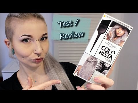 L'Oréal Colorista Paint GREY Live-Test / Review | ❄ Lilith Whitic ❄