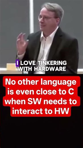 Linus Torvalds on the C programming language future #cprogramming #coding #operatingsystem #linux