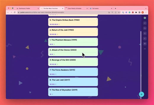 Sort posts automatically by date, reaction score, alphabetically, randomly, or manually. Sorting posts allows you to keep your posts in the order you want them. | Padlet | Facebook