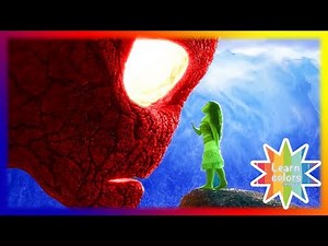 MOANA COLORS | so funny colors | LEARN COLORS WITH MOANA