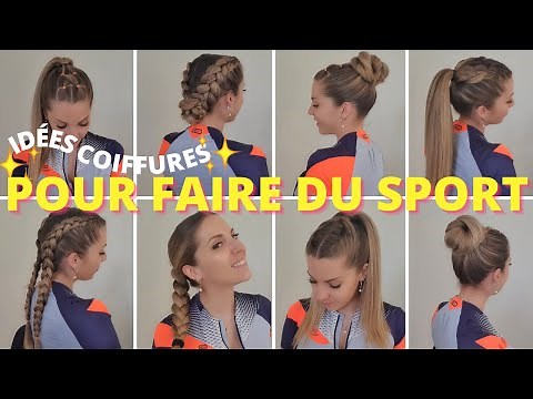 8 gym hairstyles for long hair : heatless hairstyle ! hairstyles to go to the gym WORKOUT