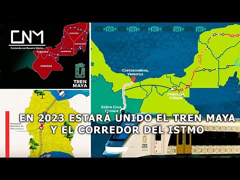 Inicia la conexión del Tren Maya y el Corredor Interoceánico del Istmo de Tehuantepec