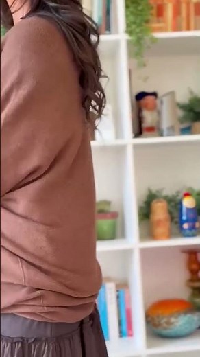 Huggle Asymmetric Draped Knit Jumper Chocolate