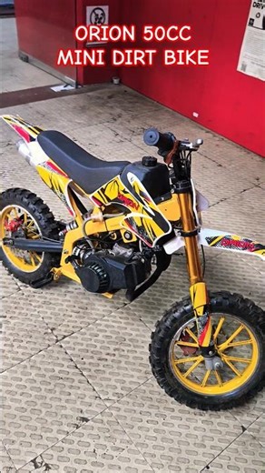 This 50cc Mini Dirt Bike for Kids Looks INSANE | Orion Mini Dirt #dirtbike #shorts #minienduro #cc