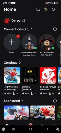 How to add your youtube link to roblox (mobile)