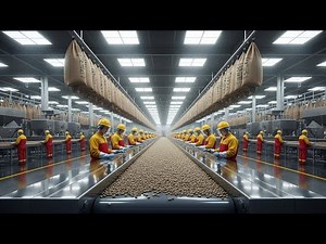 Inside the Modern Coffee Factory: How Premium Coffee Is Made (Full Process)