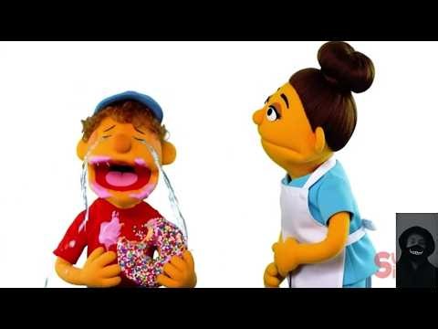 Puppet was eating a donut and got messy Super Simple Songs effects by VFX Maze