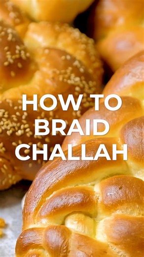 2.9K views · 55 reactions | Learn to braid dough like a pro! This tutorial will cover how to make the major types of challah braids. Learn to braid a 3 strand, 4 strand, 6 strand, turban-style round challah, linked loops, and challah rolls. https://toriavey.com/challah-bread-part-2-how-to-braid-challah/ | Tori Avey | Facebook