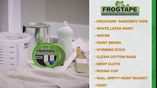 FrogTape Multi-Surface Painters Tape with PAINTBLOCK, 1 Inch Wide (0.94 In. x 60 Yds), Medium Adhesion, Green, 1 Roll (1358463)