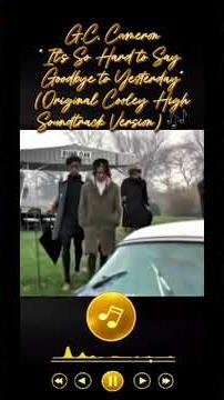 G.C. Cameron – It’s So Hard to Say Goodbye to Yesterday (Original Cooley High Soundtrack Version) 🎶