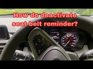 Seat belt alarm solved !! Easy proven ways to off your seat belt alarm