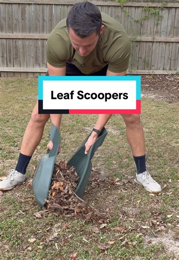 They make yard work so much easier. #leaves #raking #rake #yardwork #tiktokshopcreatorpicks
