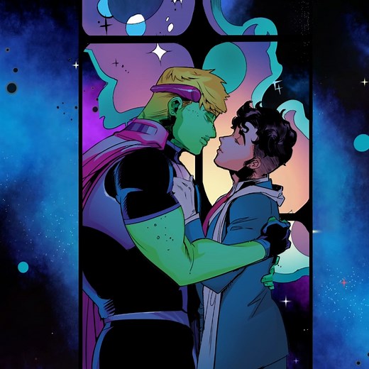 Can they find their way back to each other? Read the first two issues of Hulkling and Wiccan’s Infinity Comic now, exclusively on Marvel Unlimited! 💕: bit.ly/3ln1S5K | Marvel