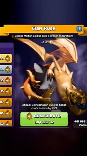 Fastest Way to farm golds for the Clan Rush event in coc