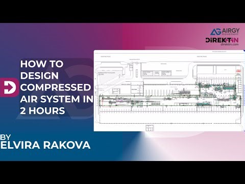 How to design compressed air system in 2 hours