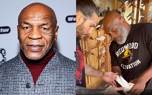 WATCH: Mike Tyson shares wholesome moment with Muhammad Ali's grandson Nico Ali Walsh