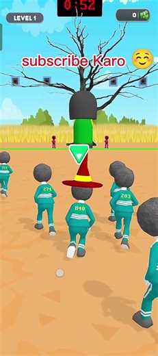 ONE MISTAKE GAME OVER 🎯🔥#shorts #squidgame #squidgamchallenge #redlightgreenlightmode