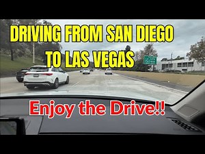 Driving From San Diego to Las Vegas