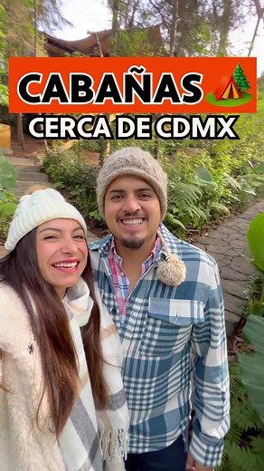 🏕️ Cabañitas cerca de CDMX, se llama Casa del Roble, la reseña completa en nuestro canal 😜 | Sin Postal