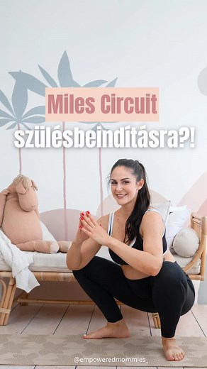 Kriszti - Kismama edzés, szülés utáni regeneráció on Instagram: "Tényleg beindítja a szülést a Miles Circuit?🤔🤰🏻 Egy amerikai dúla nevéhez fűződik a 3 gyakorlatból álló módszer, amiről rengeteg pozitív tapasztalat terjed a TikTokon. Tévhit, hogy önmagában beindítja a szülést, a célja inkább az, hogy a babát a megfelelő pozícióba fordítsa ahhoz, hogy elindulhasson a vajúdás, kevésbé legyen fájdalmas a folyamat és kevesebb beavatkozásra legyen szükség. Ha pedig a baba már elég érett és épp kész